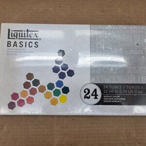 Liquitex BASICS Acrylic Paint Set, 24 Tubes Paint Set